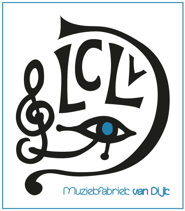 Logo muziekfabriek van Dijk